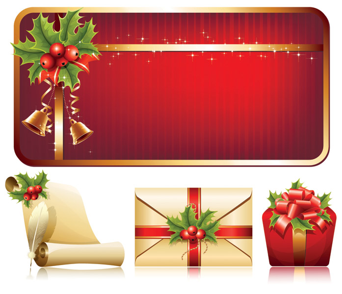 free vector High quality christmas element vector